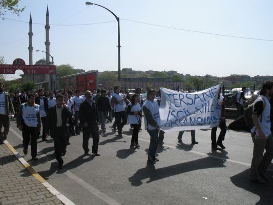 Öğrencilerin uzun Tuzla yürüyüşü / 19.04.2008