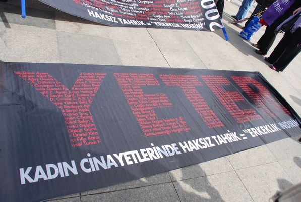 Kadınların Pipa Bacca için yaptıkları Gebze eylemi / 20.04.2008