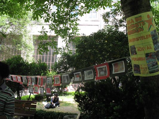 İÜ'de Üniversiteler Sosyal Forumu çalışması / 15.05.2008