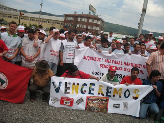 Latin Amerika işçileri YÖRSAN işçileri ile buluştu! / 13.06.2008