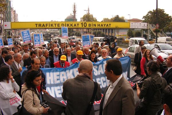 HSGG Platforumu'nu SSGSS'ye karşı eylemlerini sürdürüyor! / 24.09.2008