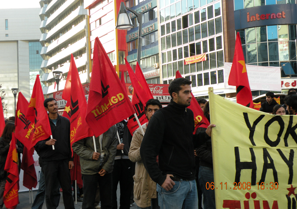 Ankara da YÖK'e hayır dedi! / 06.11.2008