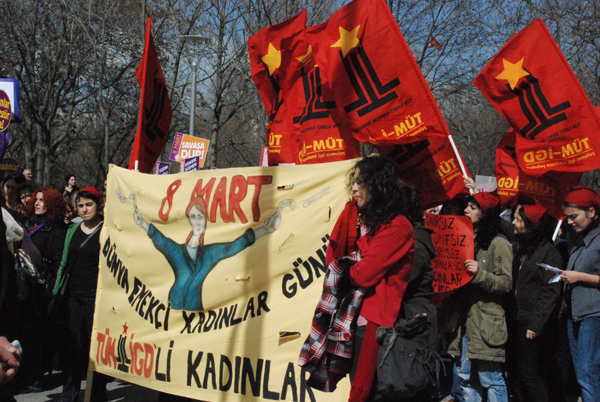 Ankara Kızılay 8 Mart Dünya Emekçi Kadınlar Günü Eylemi/08.03.2009