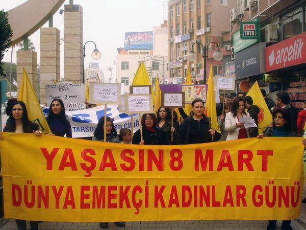 Mersin-Tarsus 8 Mart Eylemi/08.03.2009