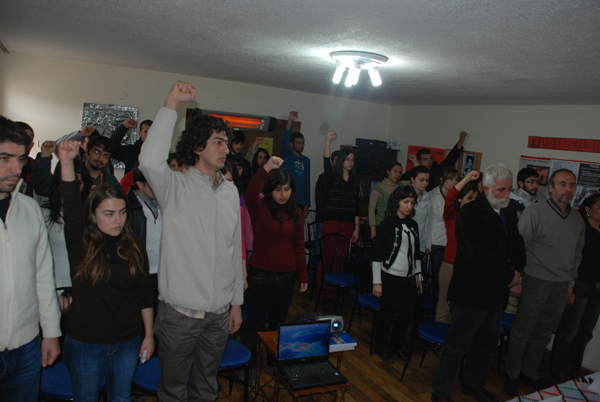 Ankara TÜM-İGD'nin 16 Mart Şehitlerini Anma etkinliği/15.03.2009