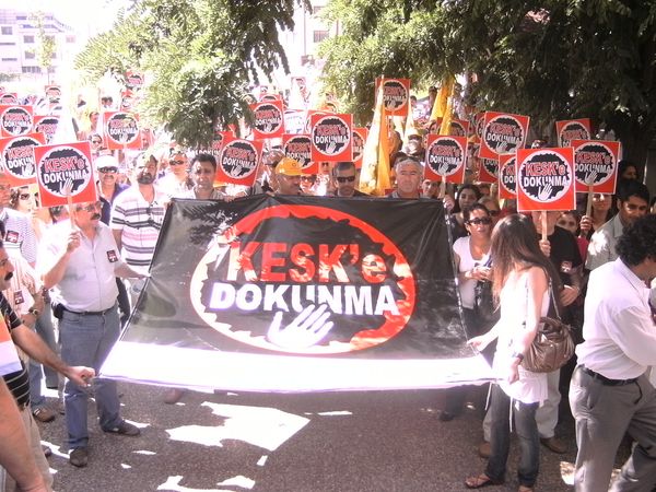 KESK Bergama protestosu / 02.06.2009