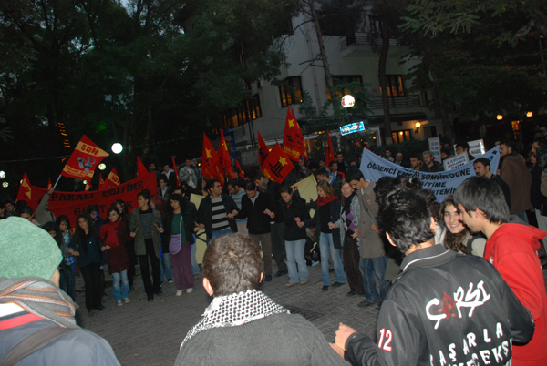 Ankara'da YÖK protesto edildi! /06.11.2009