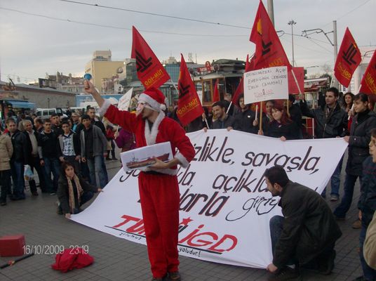 TÜM-İGD'den zamlara karşı yeni yıl eylemi! /31.12.2009