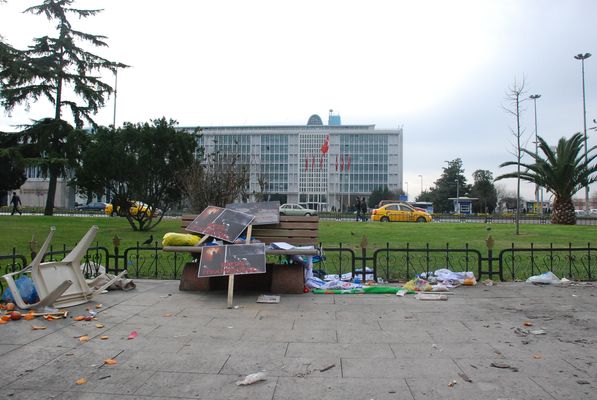 İtfaiye işçilerinden saldırı sonrası eylem! /09.01.2010