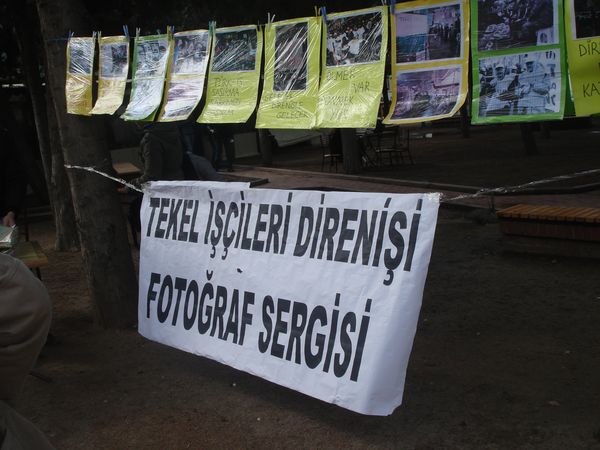 Mersin Üniversitesi'nde TEKEL işçileri için etkinlik /11.02.2010