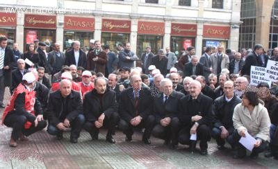 TEKEL işçileri için Kastamonu'da oturma eylemi / 27.02.2010