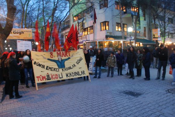 8 Mart'ın 100. yılında TÜM-İGD'li Kadınlardan Ankara'da eylem! / 08.03.2010