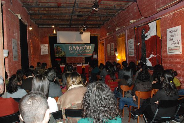 TÜM-İGD'li Kadınlar'dan İstanbul'da 8 Mart etkinliği / 14.03.2010