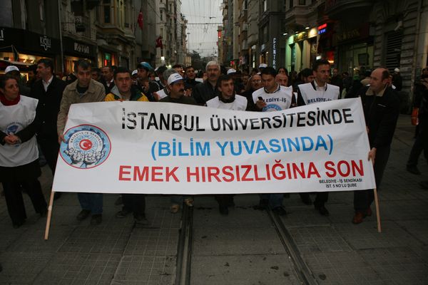 Çapa ve Cerrahpaşa işçilerinden eylem / 25.03.2010
