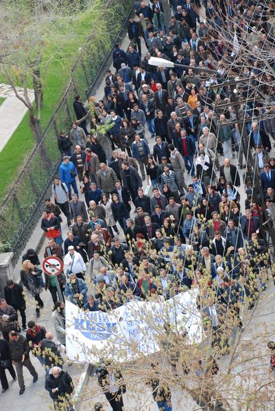 KESK'liler TEKEL işçileriyle omuz omuza! / 01.04.2010