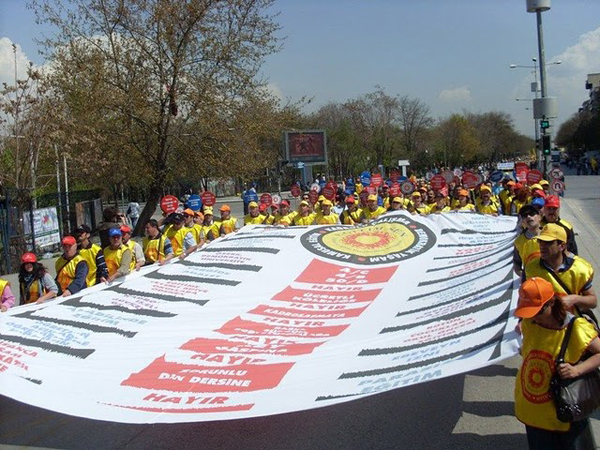 Eğitim emekçilerinin Ankara mitingi! /17.04.2010