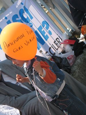 İSKİ işçilerinden 23 Nisan eylemi! /23.04.2010