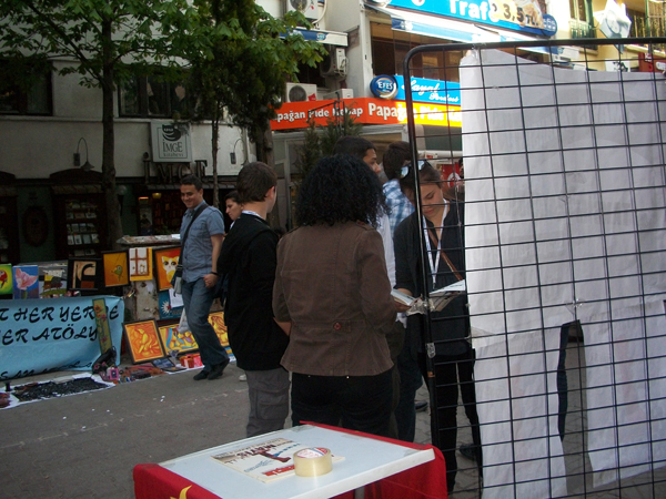 İlerici gençler Ankara'da stant açtı! /22.04.2010