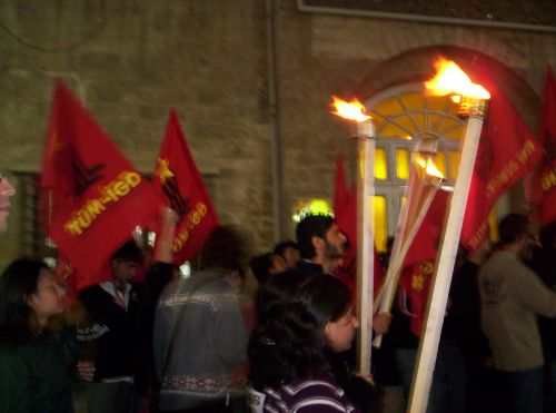 YÖK Protestosu - Mersin - 7.11.2006