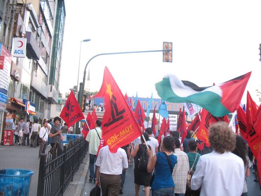 İsrail protestoları İstanbul'da devam ediyor! / 01.06.2010