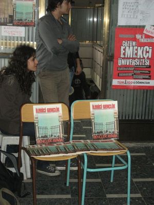 İlerici Gençlik Dergisi İstanbul Üniversitesi'nde öğrencilerle buluştu / 20.10.2010