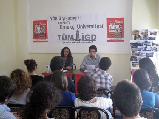 İstanbul'da İlerici Gençler 6 Kasım paneli gerçekleştirdi / 24.10.2010