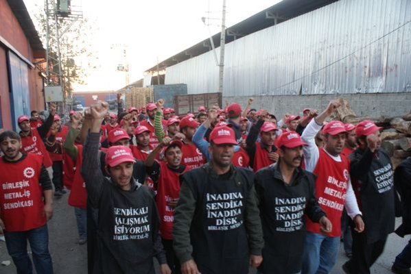 Mersin'de AKDENİZ Çivi işçileri direniyor / 03.11.2010
