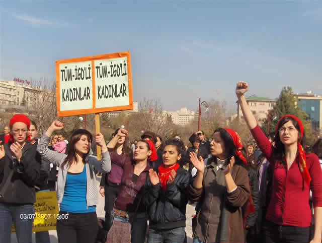 Dünya Emekçi Kadınlar Günü - Ankara - 8 Mart 2007