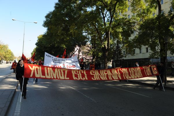 YÖK'e karşı Ankara'da kitlesel öğrenci mitingi / 06.11.2010