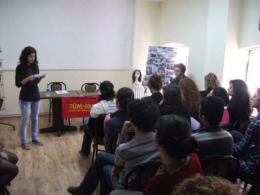 İstanbullu ilerici kadınlardan 25 Kasım etkinliği / 28.11.2010