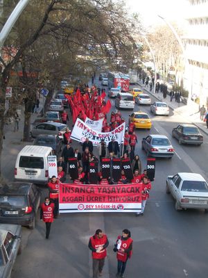 Dev Sağlık-İş emekçileri Ankara'da / 23.12.20210
