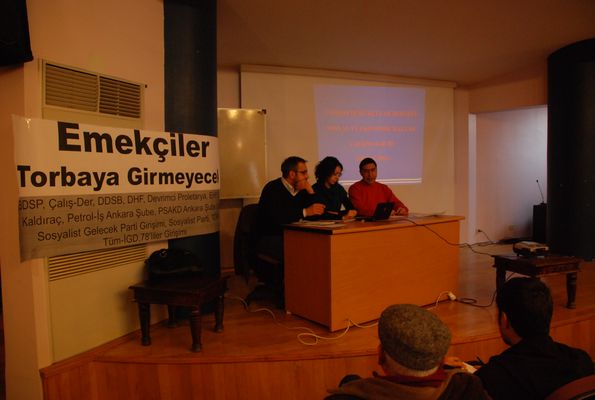 Ankara'da "Torba yasa hangi haklarımızı gasp ediyor" adlı forum yapıldı / 23.01.2011