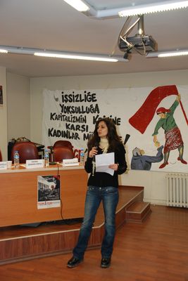 TÜM-İGD'li kadınlar 8 Mart etkinliği gerçekleştirdi / 27.02.2011