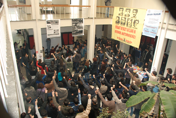 İlerici, devrimci öğrenciler 16 Mart katliamlarını Ankara'da protesto etti / 16.03.2011