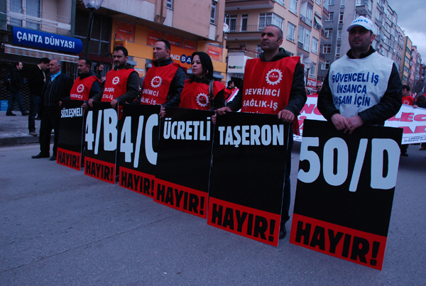 Güvenceli iş, insanca yaşam için emekçiler Ankara'daydı / 03.04.2011