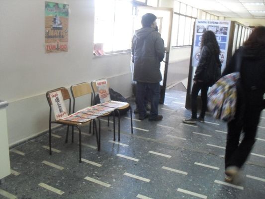 İlerici öğrenciler İÜ'de 1 Mayıs çarısını yükseltiyor / 21.04.2011