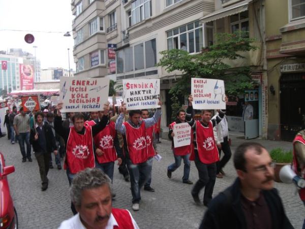 Enerji emekçileri sokakta, hak kavgasında! / 20.05.2011