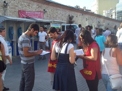 İmza kampanyamız devam ediyor / 20.08.2011