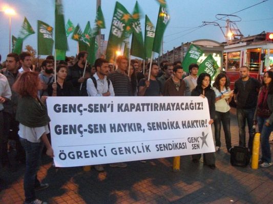 Kapatmayın boşuna GENÇ-SEN'liler sokakta! / 29.09.2011