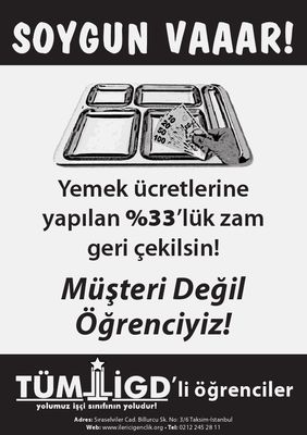  İstanbul Üniversiteli ilerici öğrencilerden üniversiteli gençliğe duyuru / 26.09-10.10.2011