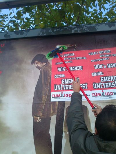 Emekçi Üniversitesi şiari Buca'da yükseliyor / 30.10.2011