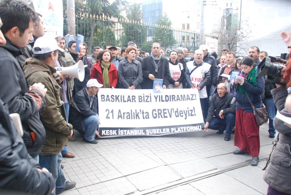 21 Aralık grevine çağrı / 17.12.2011