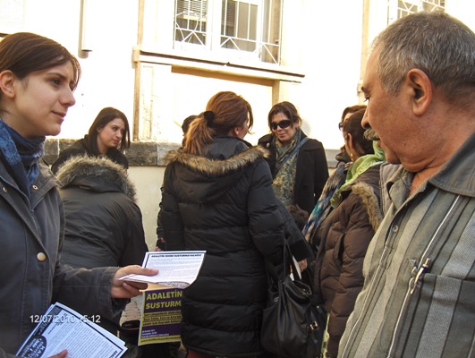 Adaletin sesini susturmayacağız! / 27.12.2011