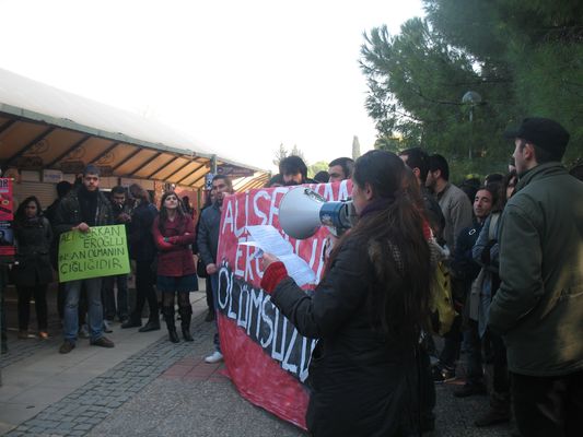 Ege haykırdı: "Ali Serkan Eroğlu ölümsüzdür!" / 28.12.2011