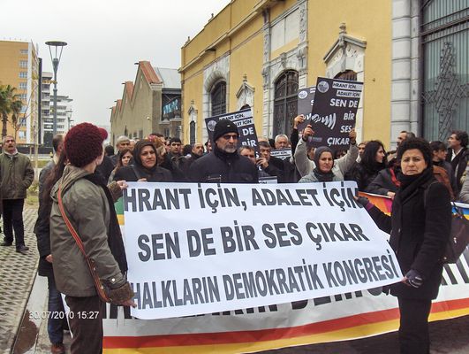 Hrant için, adalet için bir ses de İzmir'den! / 14.01.2012