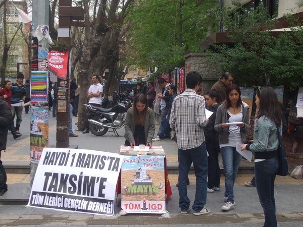 Ankaralı İlerici Gençler 1 Mayıs Taksim çağrısına devam ediyor!