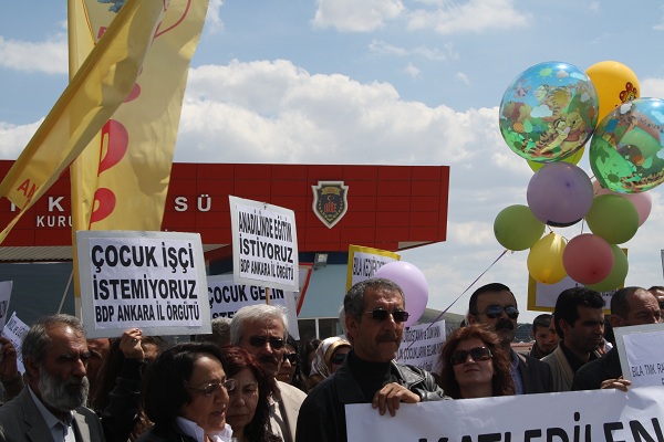 BDP'den Sincan Cezaevi önünde 23 Nisan açıklaması