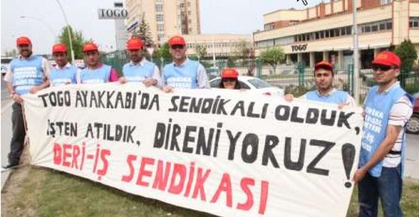 Direnişin 14.günün de TOGO işçisine gözaltı	