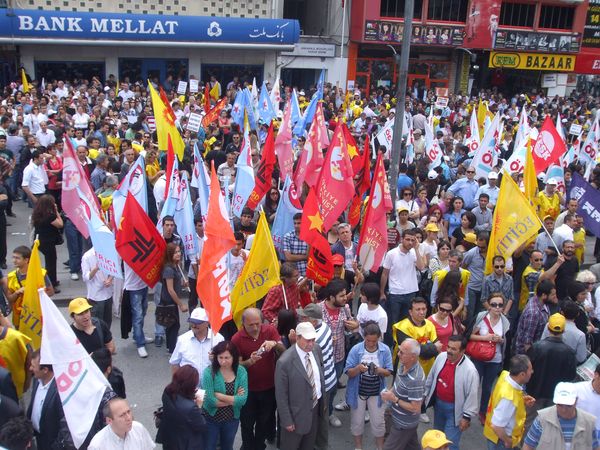 Kamu emekçileri Ankara'da g(ö)revdeydi