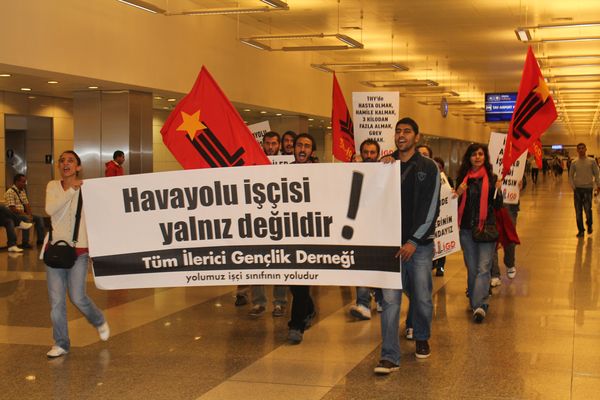 Birlikte yıkacağız grev yasağını!